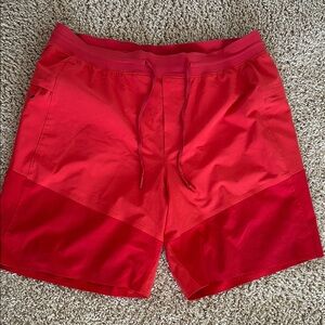 Red Athletic Shorts